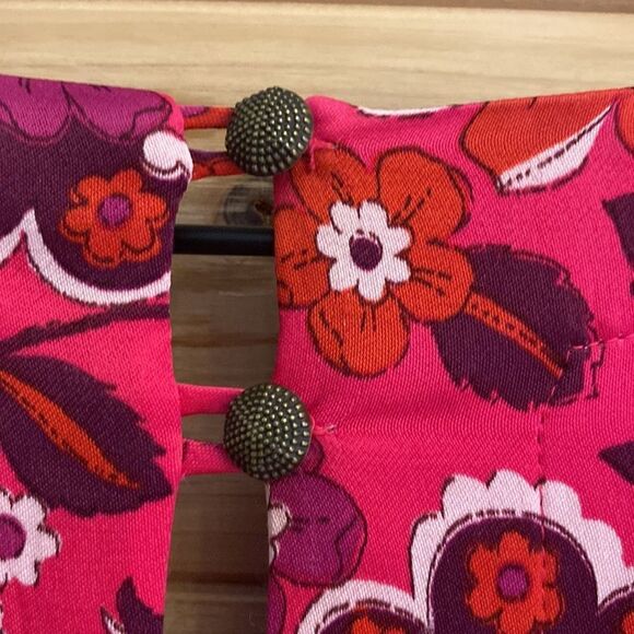 Maeve By Anthropologie Size Medium Wrap Front Tulip Hem Long Sleeve Dress - Picture 14 of 16